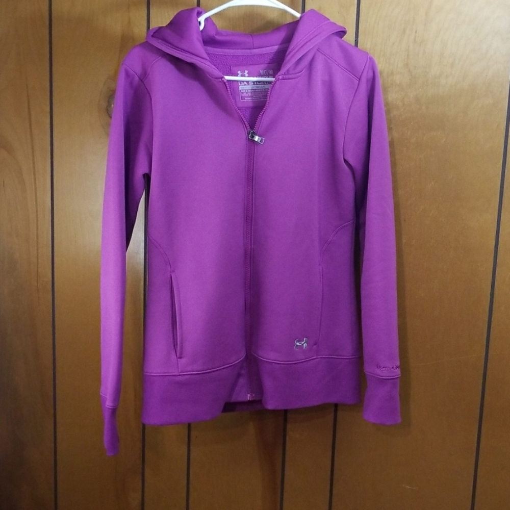 Under Armour zip up hoodie size M